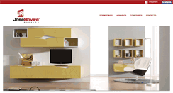 Desktop Screenshot of mueblesjoserovira.com