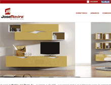 Tablet Screenshot of mueblesjoserovira.com